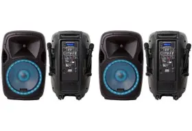 Usprobat15-1 Absolute Usa 2 Usprobat15 15 Inch Professional Powered Active 3500w Dj Pa Speaker
