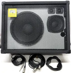 Accugroove Fa252 Custom 12 Inch Woofer Hypex Powered Frfr Bass Guitar Studio Speaker