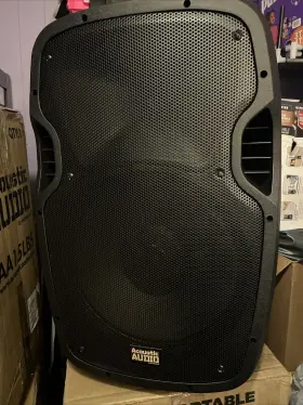 1000w Acoustic Audio 849155047771 By Goldwood 15in Bluetooth Led Speaker System Open Box