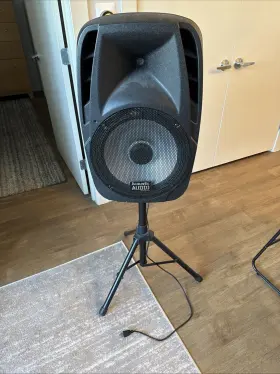Bbq151 Acoustic Audio By Goldwood 1200 Watt Portable Bluetooth Multicolored Led Speaker