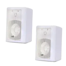 B001ihlyjk Acoustic Audio By Goldwood 151w Indoor Outdoor 2-way Speakers 600w White Pair