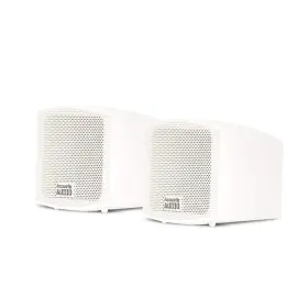 B00kslx706 Acoustic Audio By Goldwood Aa321w White 400w Mountable Bookshelf Speakers Pair