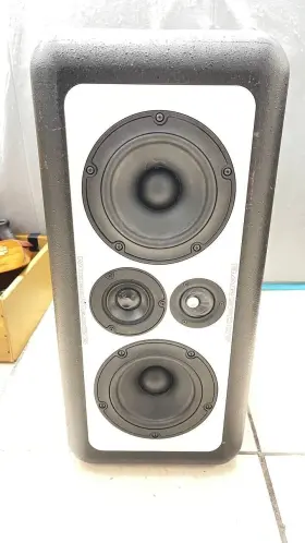 Mm26 Acoustic Audio Barefoot Sound Black Speakers In A Good Condition