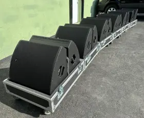 M-c15 Acoustic Coaxial 15ftft Passive Stage Monitor One Trueheartsound