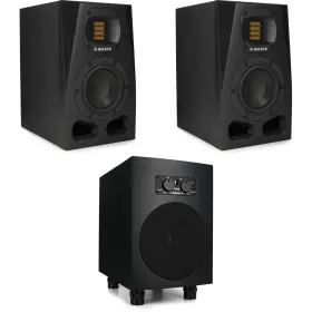 A4vsub8bun Adam Audio A4v 4-inch Powered Studio Monitor Pair With Sub8 8.5-inch