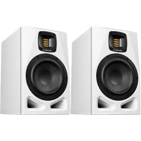 A7vwhtpr Adam Audio A7v 7-inch Powered 2-way Studio Monitor Pair - White