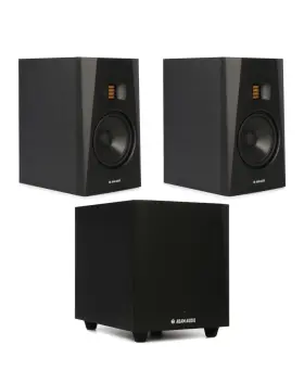T7vt10sbun Adam Audio T7v 7 Inch Powered Studio Monitor Pair With T10s 10
