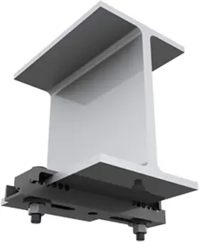 Bc3-8-0 Adaptive Technologies Group 3 Inch To 8 Open Hang Point Channel Style Beam Clamp