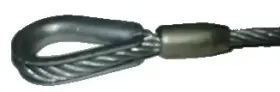 Fc-010 Adaptive Technologies Group Wire Rope Assembly Kit 10 Inch Pair