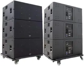 Ad-728s Admark Double 18 Inch Empty Subwoofer Box 6000 Watts 4-ohms Ad728s
