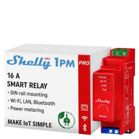 Allterco Robotics Ltd. 3800235268018 Pro 1pm Wi-fi And Lan 1-channel Smart Relay Switch With Power Metering Home & Allterco Robotics Ltd. 3800235268018 Pro 1pm Wi-fi And Lan 1-channel Smart Relay Switch With Power Metering Home &