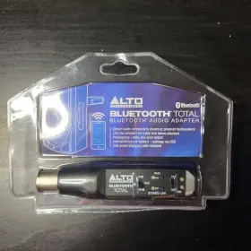 Alto 816311011570 Bluetooth Total Mkii Mk2 Xlr Rechargeable Audio Receiver Adapter/brand New
