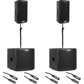 Ts408subbun Alto Professional Ts408 8-inch Powered Speaker And Ts12s 12-inch
