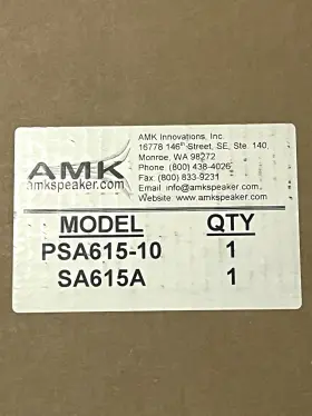 Psa615-10 Amk / Sa615-a Ceiling Speaker Kit