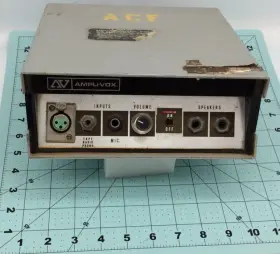 Sw805a Amplivox Ampli Vox Model Pa Amplifier Untested