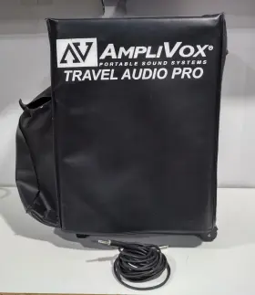 Sw905 Amplivox Wireless Travel Audio Pro Pa System Passive Speaker- No Amplifier