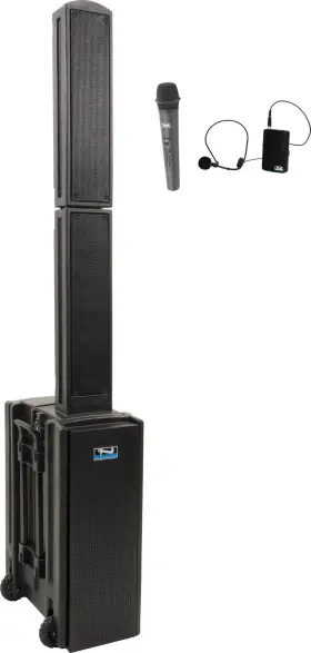 814225 Anchor Audio Beacon 2 Air Pa And Wireless Headworn Microphones Bundle