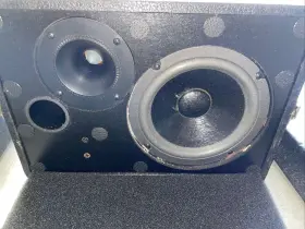 An-256a Anchor Audio Powered Portable Mixer Speaker Works Good- Rough Condition
