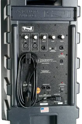 Lib-6000 Anchor 3 - Liberty Battery Speaker/ Poles And Covers
