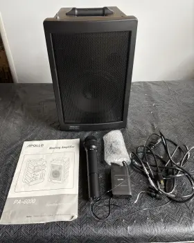 Pa-6000n Apollo Meeting Amplifier Portable Speaker - Untested