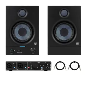 4.5bt Arturia 196271236108 Presonus Eris 2nd Gen 4.5-inch Media Reference Monitors With Cables