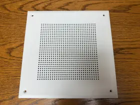 161-8 Atlas Sound Square Speaker Baffle / Grill