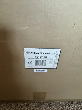 Fs12t-66 Atlas Sound - 2-way Multipurpose Horn Speaker System