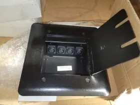 Tsd-ps24v250ma Atlas Sound Ied Fb4-xlrf Microphone Outlet Floor Box For Stages And Studios