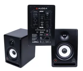 Audea 198715744224 Par De Monitores Audio Para Estudio Grabaci N Equipo Sonido Pc Escritorio Dj