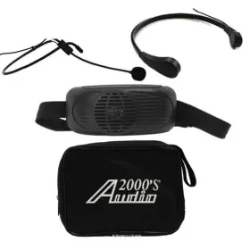 Awp6202b Audio 2000s Awp6202 7w Waist-band Pa System Includes Headset Microphone Black