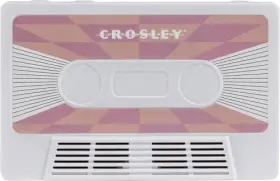 Cr3045wh-ch Audio-technica Crosley Cassette Tape Wireless Bluetooth Speaker Pink Checkered