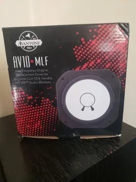 Av10-mlf Avantone Pro Replacement Woofer For Ns10m Monitor Nib