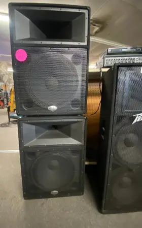 550rms B-52 Lx-218 18 Inch Satellite Passive Pa Speaker 8ohms Pair