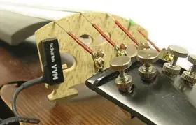 B&m 753182385457 Schatten Bm-1 Neo Vvm-std Violin/viola/mandolin Pickup With Carpenter Open Box