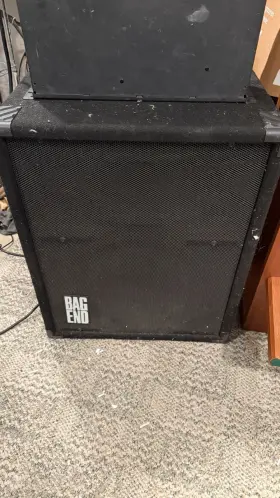 Bag End Ta15-c Time-align Passive Loudspeaker 8 Wired Black Speakon/banana