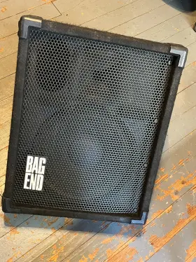Ta2000-cf Bag End Floor Monitor. Time-align With 12 Inch Lf Driver