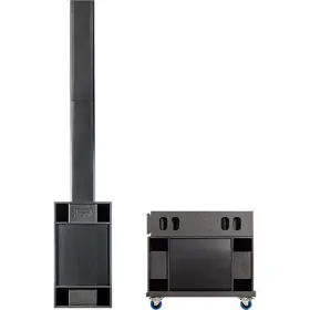 Bb-sublim8-mk3 Bassboss Sublim8 Column Pa Speaker With 18 Inch Sub - Black