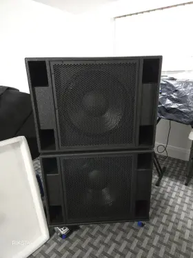 Ssp118-mk3 Bassboss Pair With Wheel Cart And Cover