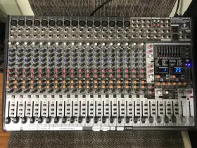 000-81102-00010 Behringer Sx2442fx Eurodesk Mixer Ac Cord Included/power Tested