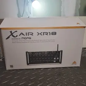 000-bi802-00010 Behringer Xr18 X Air 18-channel 12-bus Digital Mixer Never Used Open Box Great