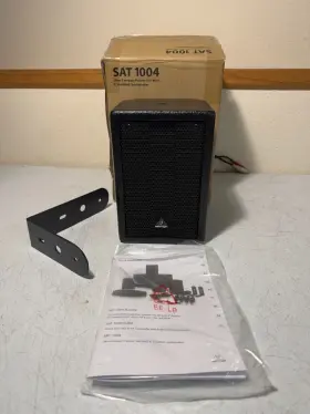 000-e5200-00010 Behringer Sat 1004 4.5-inch Passive Loudspeaker Pro Audio Studio Mount Black