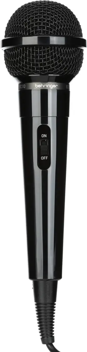 000-f1s00-00010 Behringer Bc110 Dynamic Vocal Microphone With 10-foot Cable
