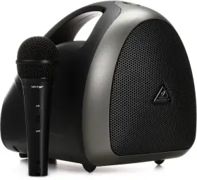 0313-aff86-us1 Behringer Europort Hpa40 Handheld Pa System With Microphone