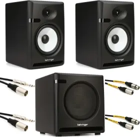 K8monk10subbun Behringer Nekkst K8 8 Inch Powered Studio Monitor Pair With K10s 10