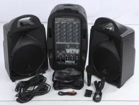 Pa500bt Behringer 500w 6-ch Portable Pa System With Bt