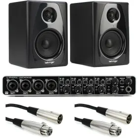 Umc404hdbun2 Behringer U-phoria Umc404hd Usb Audio Interface And Studio 50usb 5-inch Powered