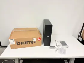 Biamp 420035213414 Sublime-bl Ultra Compact Passive 6.5 Inch Dual Coil Subwoofer Speaker New