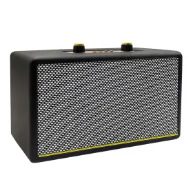 Rh001 Bingxue Portable Retro Bluetooth Speaker With Fm Radio Treble/bass Aux Input Usb Port