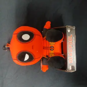 Bitty Boomers 746507370665 Marvel Deadpool Mini Bluetooth Speaker Red/black