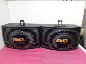 Csn-300 Bmb International Crop Pair 8 Inch 2-way Karaoke Speakers Parts/repair T9-wh